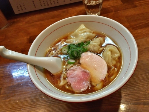 「わんたんめん」@らーめん かねかつの写真