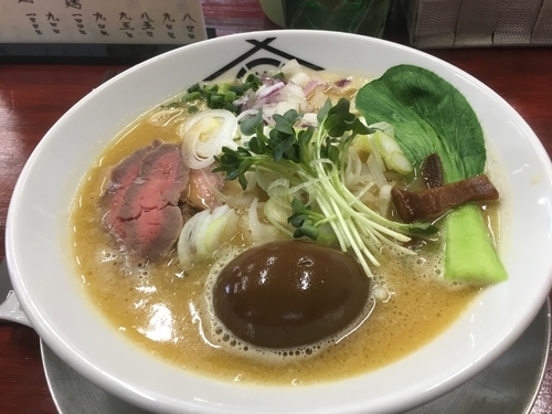 「味玉KOI鶏出汁麺」@BARRACK D.M竹末の写真