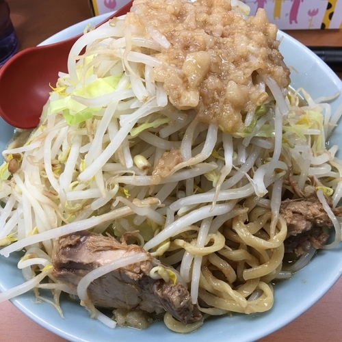 「ミニラーメン750円」@立川マシマシ 5号店の写真