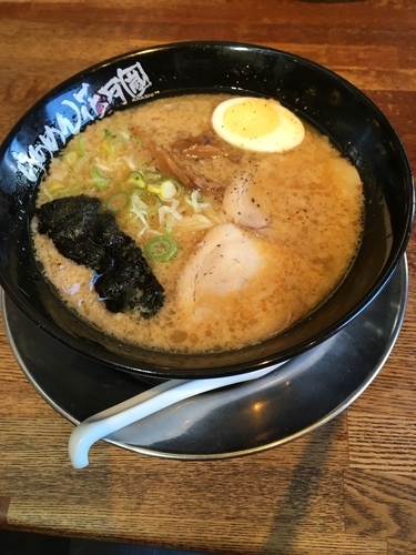 「嵐げんこつらあめん」@らあめん花月嵐 野田七光台店の写真