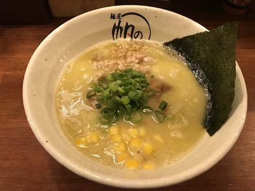 「鶏白湯らーめん」@麺屋 帆のる 新日本橋店の写真