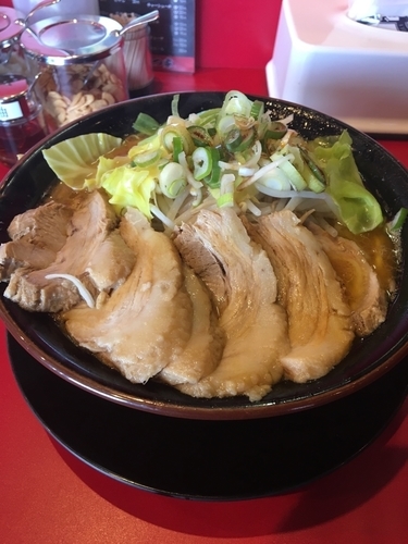 「バラチャーシューラーメン」@家系ラーメン たつ家の写真