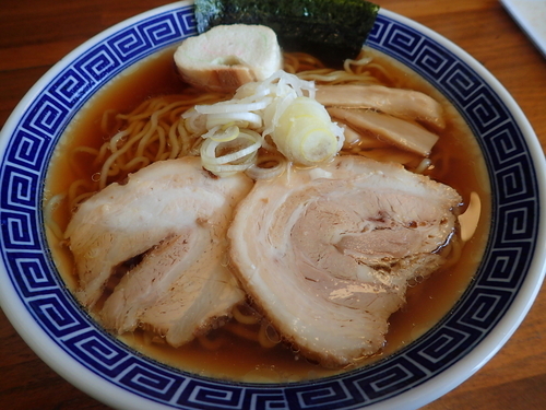 「焼干し正油らーめん」@焼干しらーめん渡り家の写真