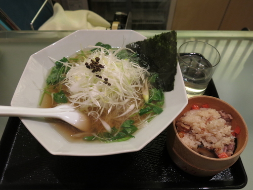 「鴨らーめん（モモ）：1200円」@鴨シャブ 竹亭 赤坂店の写真