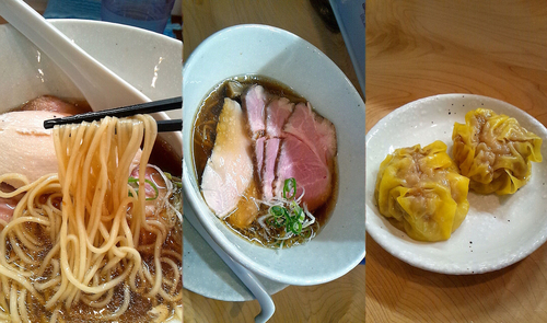 「『肉増し醤油+シュウマイ２個(￥1050+180)』」@麺屋BISQの写真