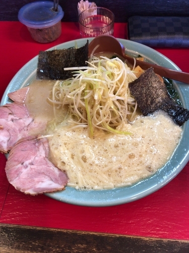 「ネギとろ醤油中盛り（1,000円）」@壱発ラーメン 八王子店の写真