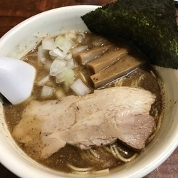 濃厚煮干そば？的な名前の限定？ラーメン