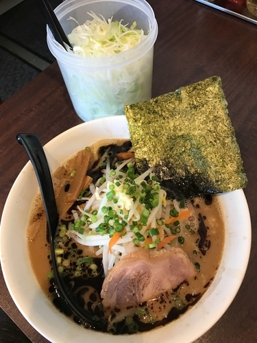 「味噌ブラックラーメン」@らぁ麺 はせ川の写真