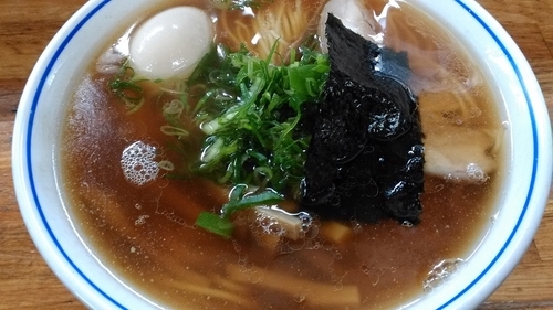 「醤油味玉らーめん」@支那そば 福々亭の写真