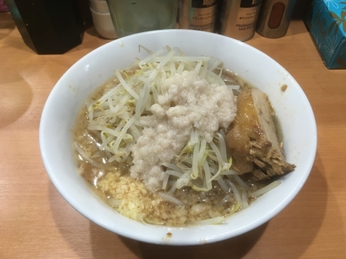 「子豚 ¥680 全増し」@らーめん忍者の写真