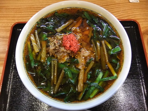 「満州ニラらーめん（680円）」@満州ニラら～めんの店 さかえや 水道橋店の写真