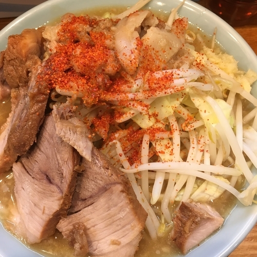 「小ブタ相当」@ラーメン盛太郎の写真