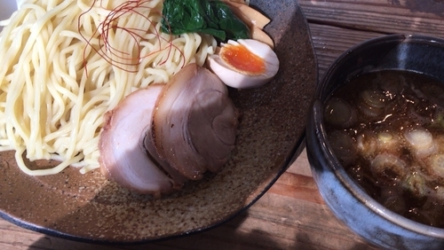 「つけめん 大盛り無料 750円」@ラーメン亭 孔明の写真