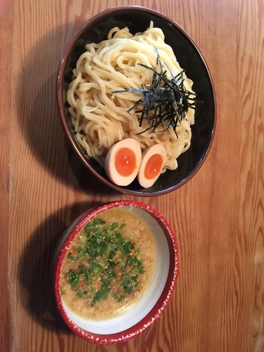 「こく豚つけめん味玉」@つけめんらぁめん六朗 名掛丁店の写真