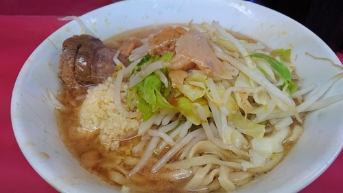 「小ラーメン ￥ 650」@ラーメン二郎 環七一之江店の写真