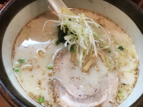 「熟成塩  680円」@俺流塩らーめん 神楽坂店の写真