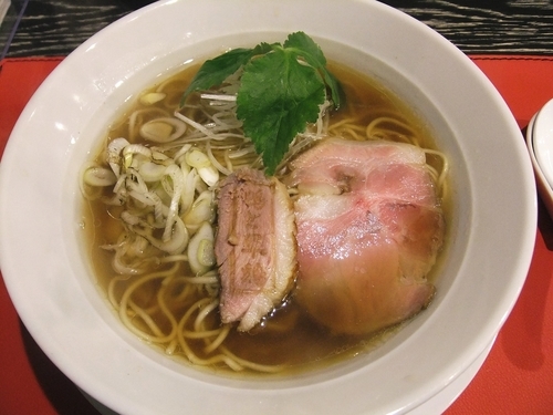 「鴨だしらーめん（750円）」@鴨だしらーめん 鴨福の写真