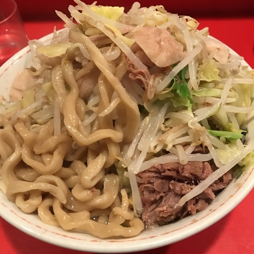 「小ラーメン」@ラーメン二郎 府中店の写真