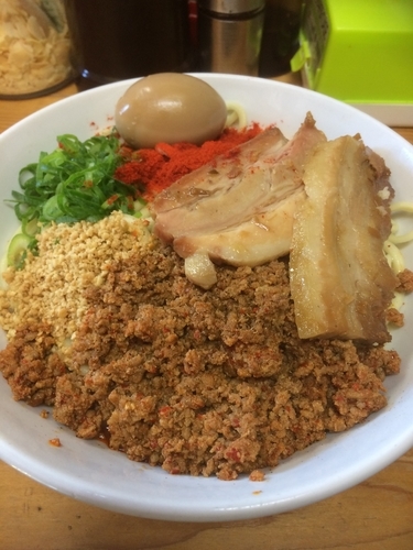 「汁なし坦々麺」@自家製麺 てんかの写真