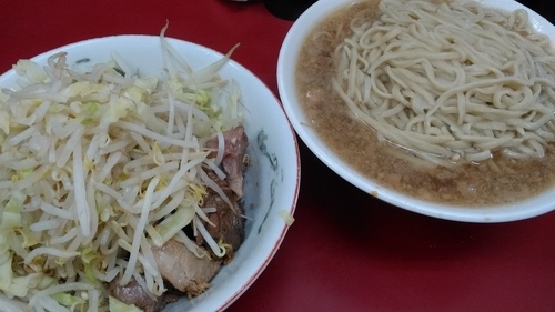「大ラーメン（麺まし）」@ラーメン二郎 京急川崎店の写真