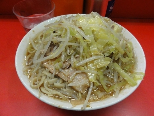「ラーメン600円　ニンニク　脂」@ラーメン二郎 三田本店の写真