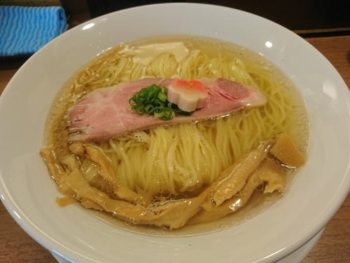 「鯛塩そば 800円」@鯛塩そば 灯花 本店の写真
