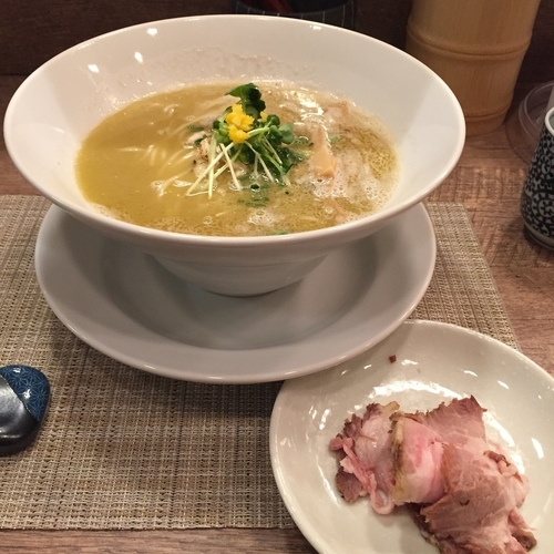 「鯛塩そば（濃厚）（￥820）」@狐狸丸の写真