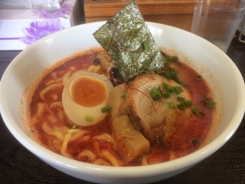 「辛ラーメン」@らーめん・つけ麺 睡 大虎の写真