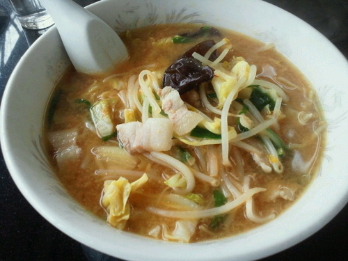 「みそラーメン 650円」@大政食堂の写真