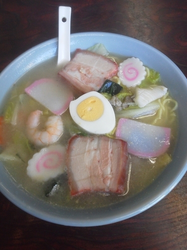 「五目ﾜﾝﾀﾝ麺800円」@酔来軒の写真