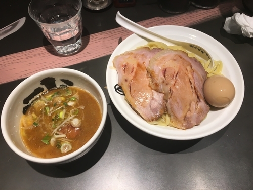 「白相傳つけ麺中／￥1,100」@麺屋武蔵 武骨相傳の写真