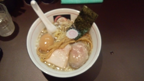 「味玉にぼしそば」@おおぜき中華そば店の写真