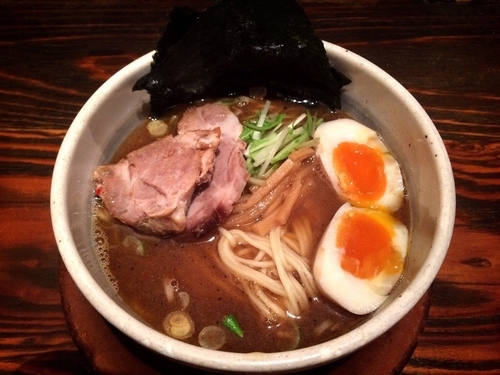 「特製上正油」@秋刀魚中華そば 生粋の写真