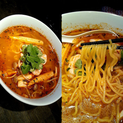 ネット限定「トムヤムクンらーめん(￥900)」