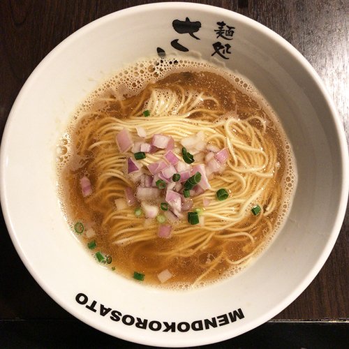 「2月限定 煮干かけそば＋和え玉」@麺処 さとう 桜新町店の写真