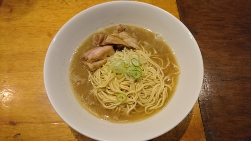 「肉そば　750円」@自家製麺 伊藤の写真