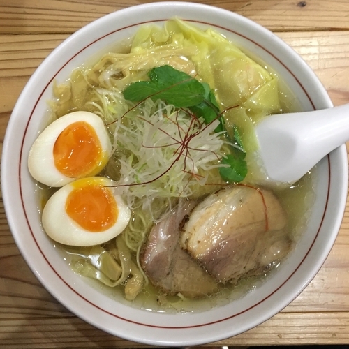 「くろおびラーメン 塩味 (1,000円)」@利尻昆布ラーメン くろおびの写真