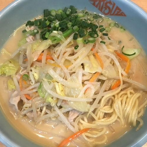 「【夜限定】ジンジャータンメン （白；中太麺）」@麺工房 たつ蔵の写真