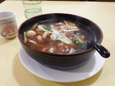 「五目あんかけラーメン（小盛り）」@中華ハウス チェリオの写真