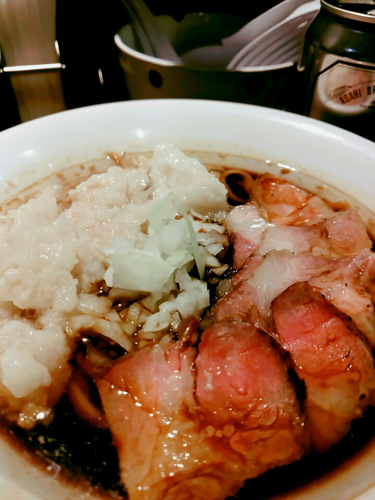 「【限定】福原ブラックTHE FINAL　1000円」@つけ麺 一燈の写真