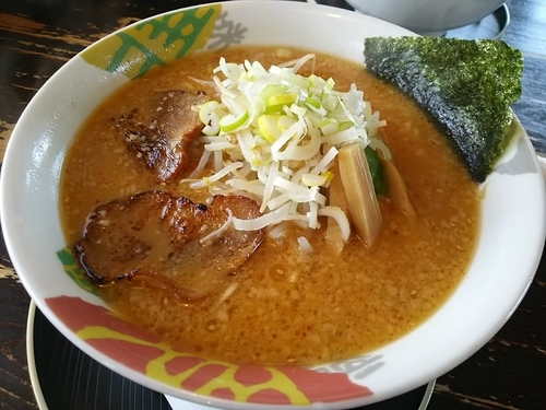 「濁り味噌拉麺　（中盛(１．５玉)）」@ぐぅでんの写真