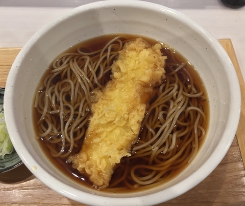 「いか天そば（￥480）」@相州蕎麦 二俣川相鉄ライフ店の写真
