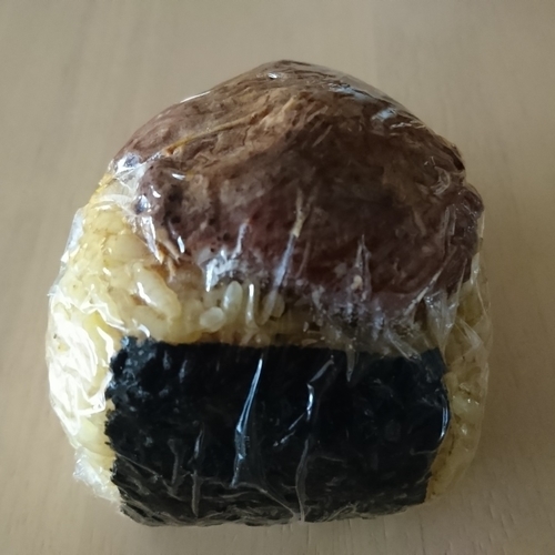 「豚カレーおにぎり　２５０円」@東印度咖喱商会 築地店の写真