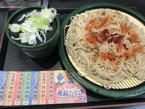 「もりそば【320円】」@ゆで太郎 西五反田2丁目店の写真