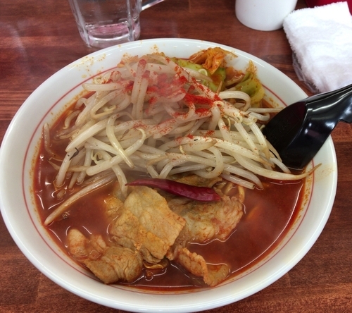 「南極タンメン」@激辛ラーメン専門店 レッチリ 土浦本店の写真