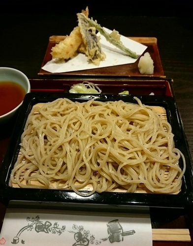 「梅天もり(二八) 1300円」@さらしな総本店 中野北口店の写真