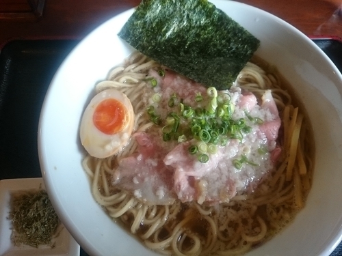 「【限定】背脂煮干らーめん ￥790」@和風らーめん 凪の写真