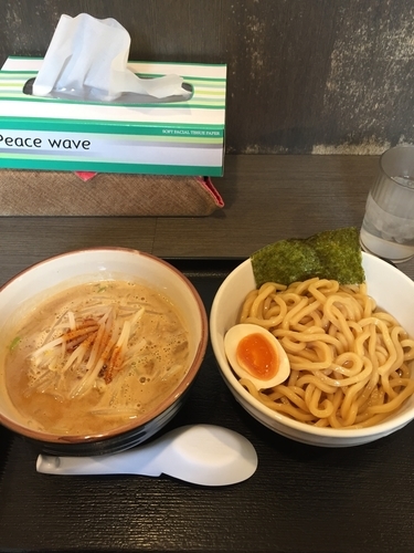 「濃厚味噌つけ麺 780円」@清勝丸 海老名店の写真