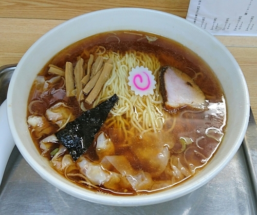 「ワンタン麺」@一ノ割大勝軒の写真