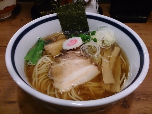 「細麺 中華そば」@中華そば 志の田の写真